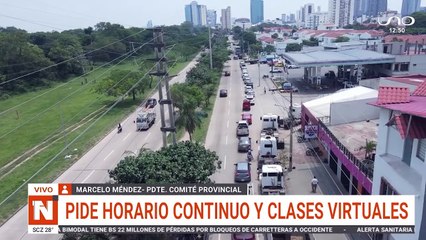 Comité Provincial pide horario continuo y clases virtuales por falta de diésel y gasolina