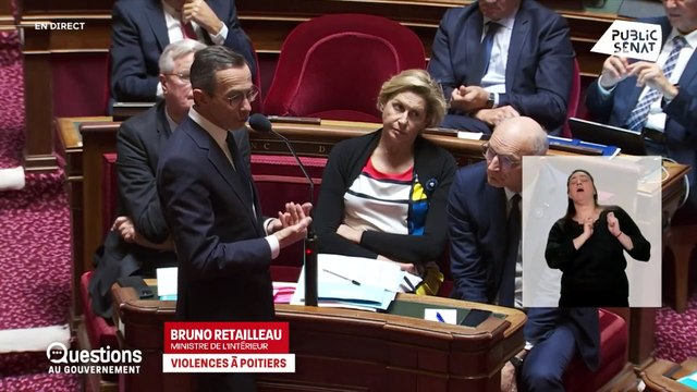 Violences à Poitiers - Bruno Retailleau : « Mon combat, ce n’est pas un combat statistique, c’est un combat sous l'autorité du Premier ministre