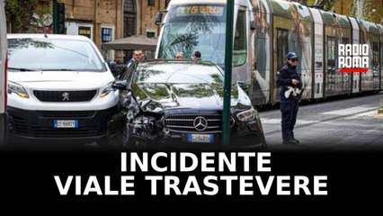 Incidente in Viale Trastevere, tram bloccati