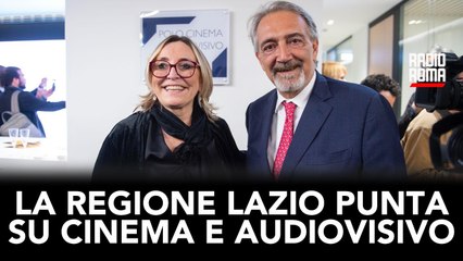LA REGIONE LAZIO PUNTA SU CINEMA E AUDIOVISIVO OK