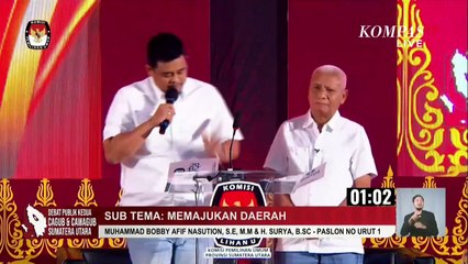 Debat Bobby vs Edy soal Bus Listrik di Pilkada Sumut