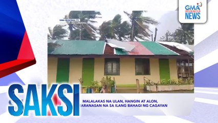 SAKSI Recap: Malalakas na ulan, hangin at alon, nararanasan na sa ilang bahagi ng Cagayan;  Pangingisda, paglalayag at paglangoy, bawal na sa Isabela; Baguio City Disaster Response Team, naka-blue alert level na... (Originally aired on Nov. 6, 2024 )