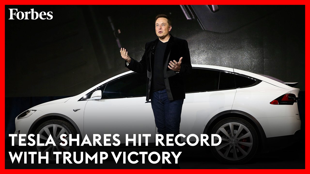 Tesla Shares Soar 12% Toward Record In Premarket Trading As Trump Wins Election | Forbes Topline