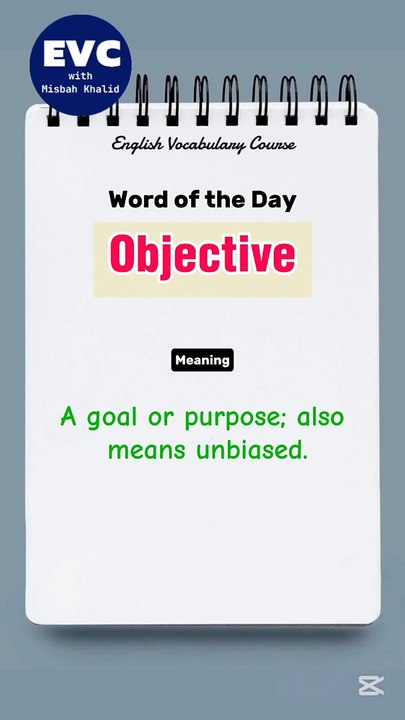 English Vocabulary Course