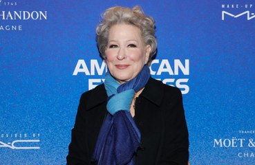Bette Midler has quipped that the White House is once again "adorned by a downright moron" after Donald Trump was re-elected