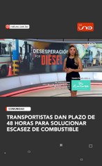 Transportistas dan plazo de 48 horas para solucionar escasez de combustible