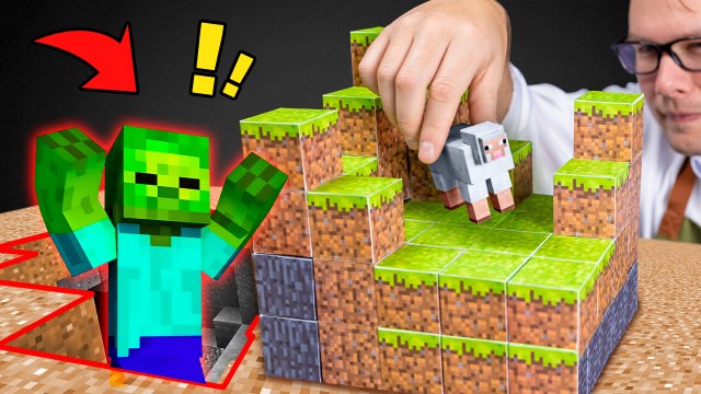 Minecraft Diorama Challenge ⏳: 10 Minutes vs. 1 Hour vs. 10 Hours – Which Build Wins? 🏰🎮