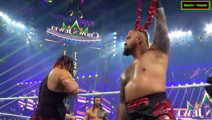 Cronw Jewel 2024 Bloodline vs Roman Reigns & The Usos Roman Reigns Sports & Games