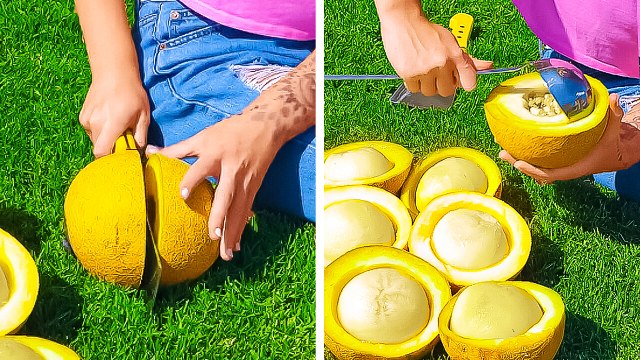 Genius Hacks to Cut and Peel: Fruits & Vegetable Cutting Ideas 🍴
