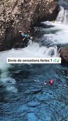 🌊 Prêts pour une aventure sensationnelle ? Partez en canyoning avec RandoAqua et découvrez les trésors cachés de la Réunion : cascades, toboggans naturels et vues inoubliables ! 😍  📍 Adresse : Route des Canyons, Saint-Benoît, La Réunion  ⏰ Horaires : O