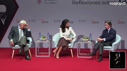 Aznar carga contra Sánchez por la DANA: "No puedes tratar a compatriotas como extranjeros"
