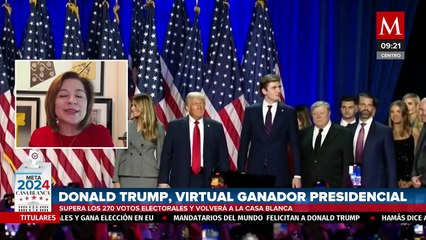 ¿Por qué ganó Trump la elección presidencial de EU? Doctora en derecho internacional lo explica