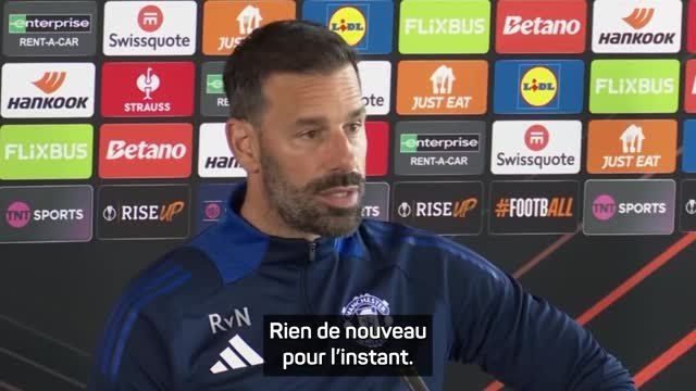 Man Utd - Van Nistelrooy : Pas de contact avec Amorim