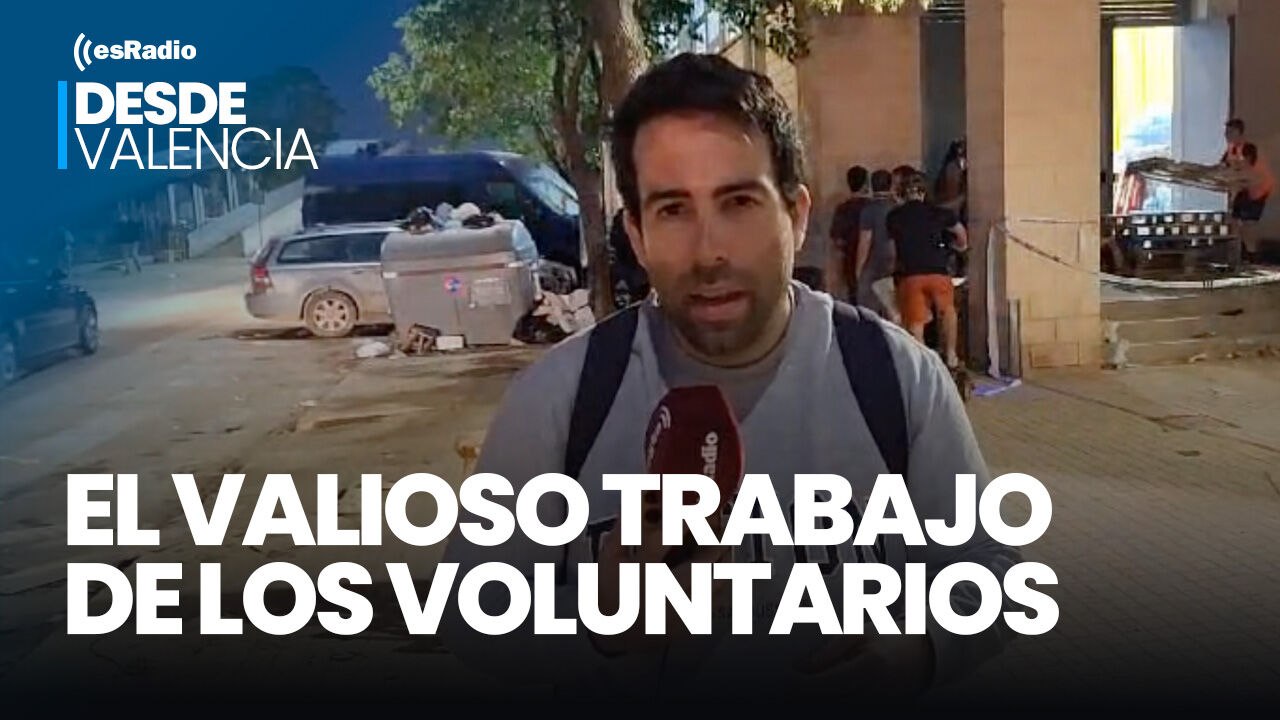 Los voluntarios de los centros de ayuda en Aldaya trabajan incansablemente