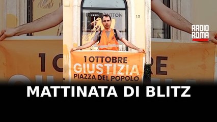 Nuovo blitz di Ultima Generazione a Roma