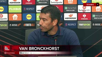 Giovanni van Bronckhorst: Skordan ve sonuçtan memnunum