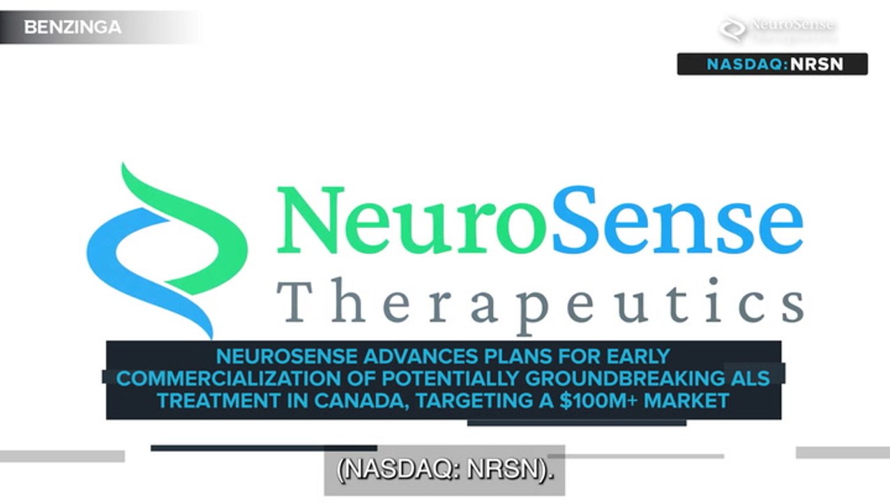 NeuroSense Moves Toward Early Commercialization Of ALS Treatment In Canada, Eyeing $100M+ Market