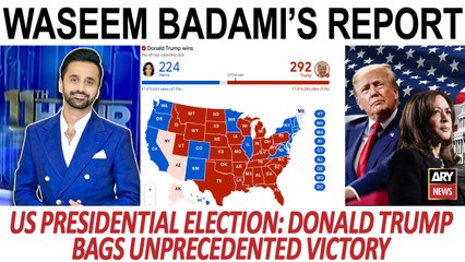 US Presidential Election: Donald Trump bags unprecedented victory - Waseem Badami's Report