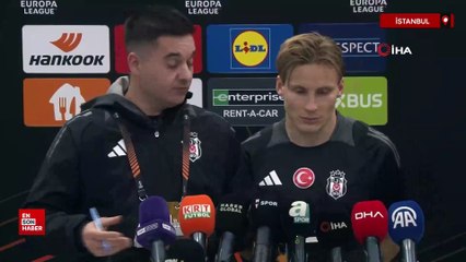 Jonas Svensson: Maçı bireysel yeteneklerimizle kazandık