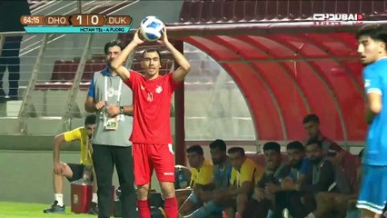 دوري أبطال الخليج ظفار - عمان  دهوك - العراق  الشوط الثاني 2024-11-06