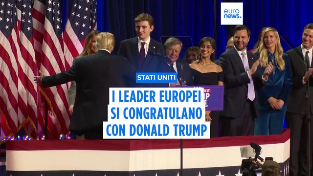 Le reazioni dei leader europei alla vittoria di Donald Trump
