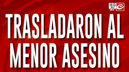 Trama secreta de un parricidio: trasladaron al menor asesino