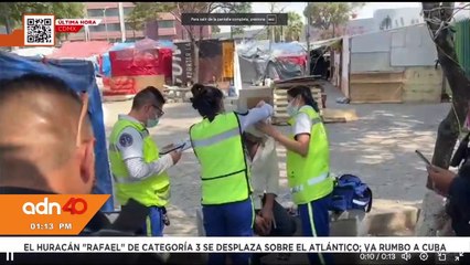 🚨¡Última Hora! Riña entre migrantes deja un herido en Eje Central Lázaro Cárdenas