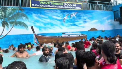 Waterpark Wave _ Worlds Of Wonder _ 4K HDR Dehli India