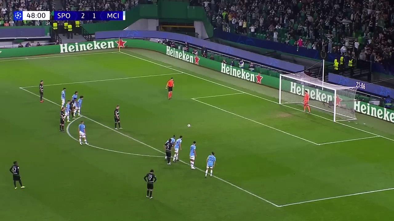 HIGHLIGHTS! City fall to Champions League defeat at Sporting _ Sporting CP 4-1 Man City _ UCL