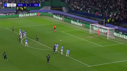 HIGHLIGHTS! City fall to Champions League defeat at Sporting _ Sporting CP 4-1 Man City _ UCL