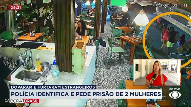 Polícia identifica e pede prisão de mulheres que doparam e furtaram turistas no RJ