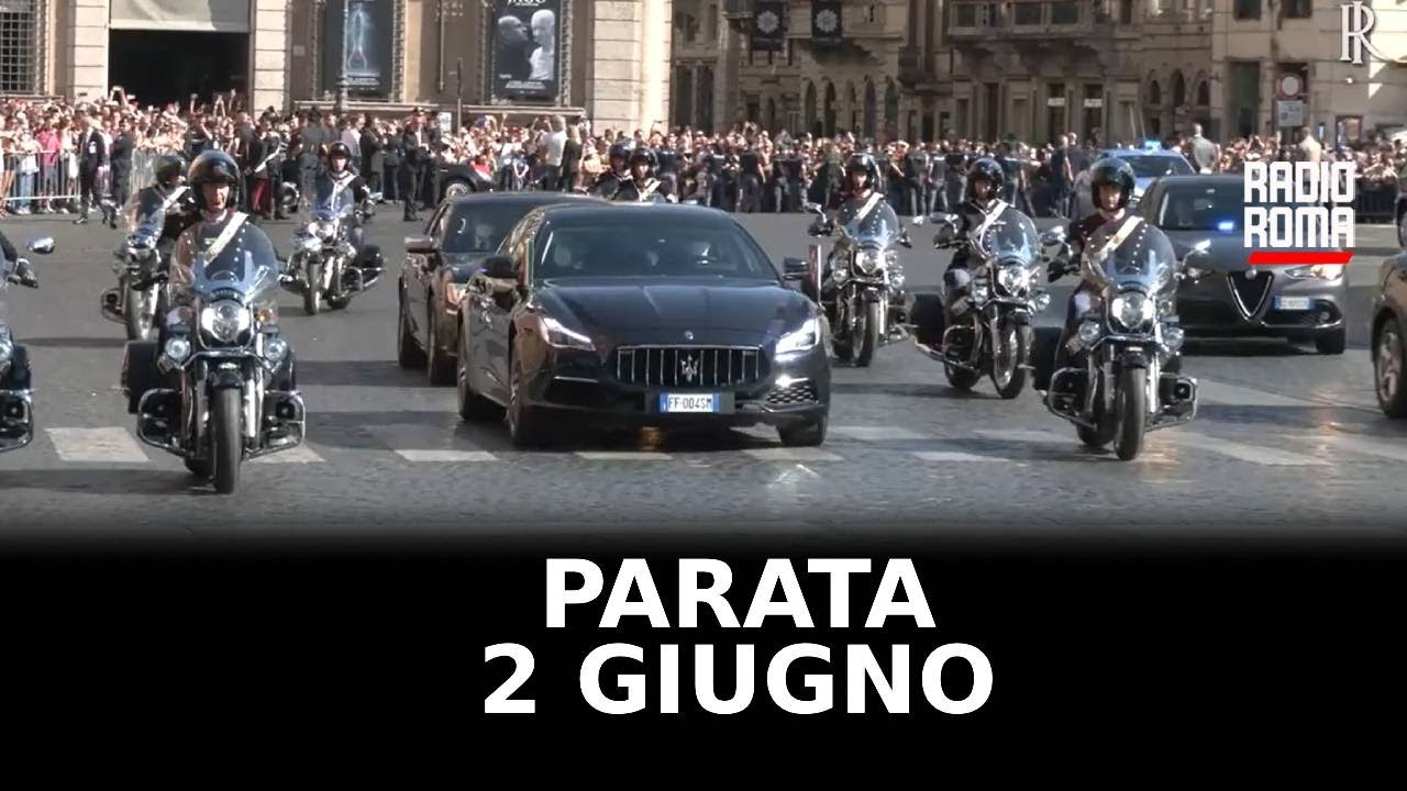 Video Parata del 2 giugno, traffico limitato