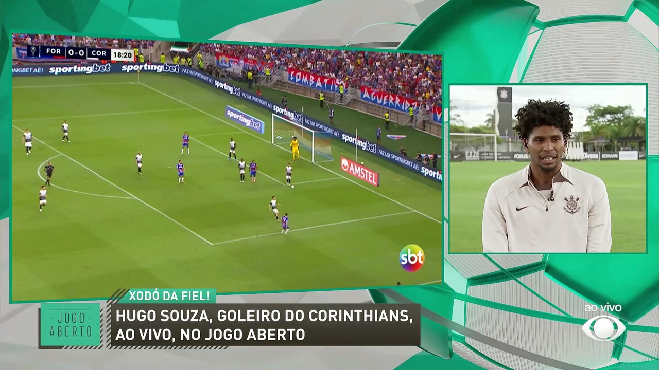 Exclusivo: Hugo Souza sonha se tornar ídolo e construir legado no Corinthians
