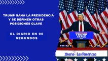 Donald Trump gana la presidencia y se definen otras posiciones clave | El Diario en 90 segundos