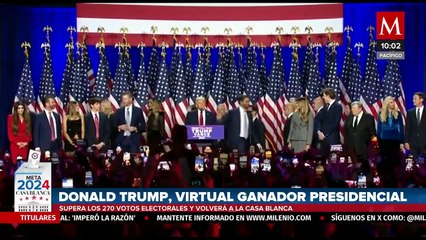 Donald Trump regresará a la Casa Blanca el próximo 20 de enero de 2025