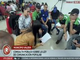 Realizan consulta pública de la Ley de Comunicación Popular con los comunicadores del edo. Trujillo