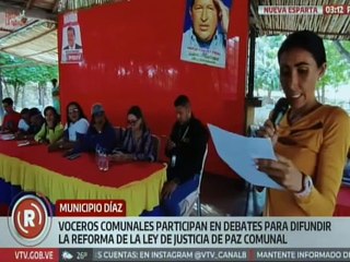 Voceros comunales participaron en la elección de jueces de paz en el estado Nueva Esparta