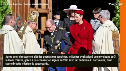 Albert II et Charlène de Monaco au plus près des autres : le couple princier en première ligne pour...