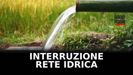 Aprilia, lavori e interruzione della rete idrica