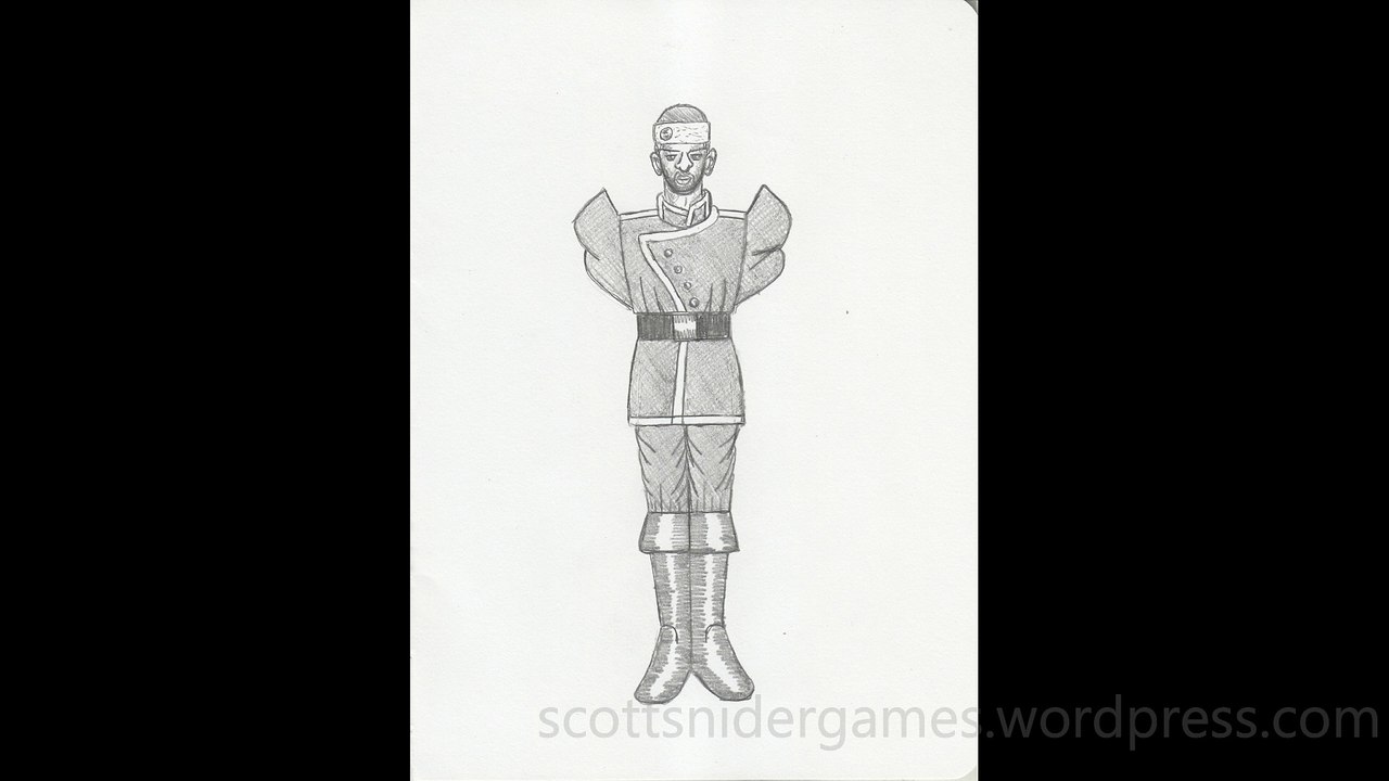 Soldier Pencil Sketch Video #493 (11-06-2024)