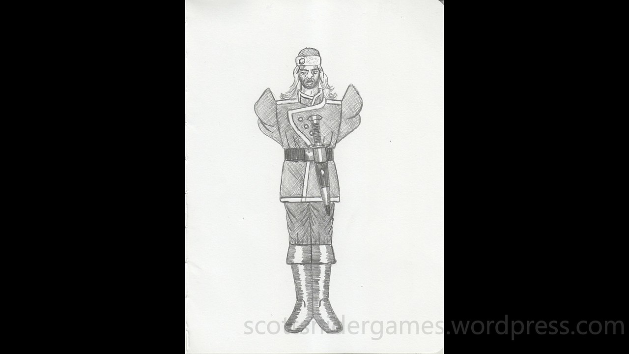 Soldier Pencil Sketch Video #494 (11-06-2024)