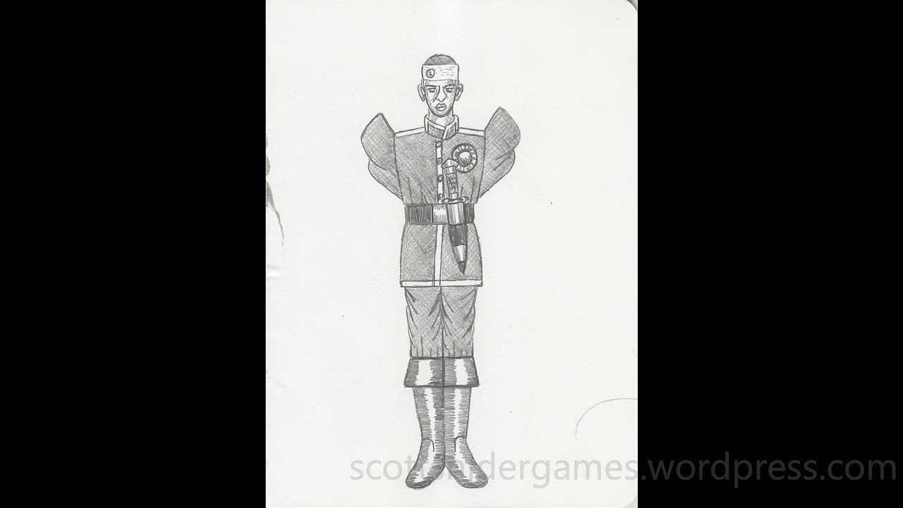 Soldier Pencil Sketch Video #497 (11-06-2024)