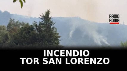 Maxi incendio vicino a Roma, in fiamme anche rifiuti