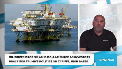 Oil Prices Drop 3% Amid Dollar Surge as Investors Brace for Trump's Policies on Tariffs, High Rates