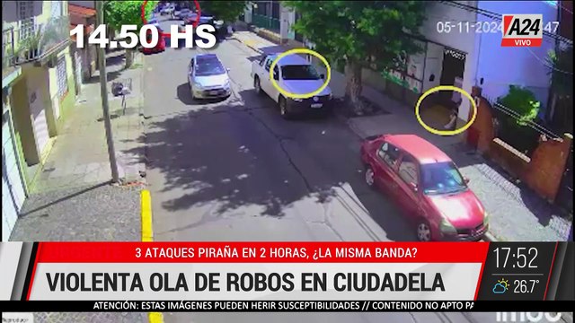 🚨VIOLENTA OLA DE ROBOS ENTRE CIUDADELA Y RAMOS MEJÍA: LOS VECINOS VIVEN ATERRADOS
