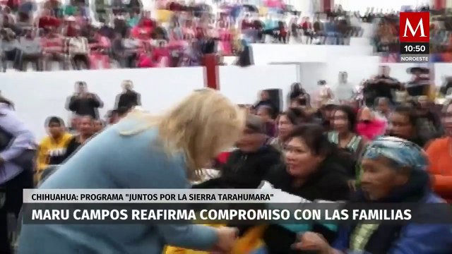 Gobernadora de Chihuahua Maru Campos reafirma su compromiso con familias del municipio de Balleza