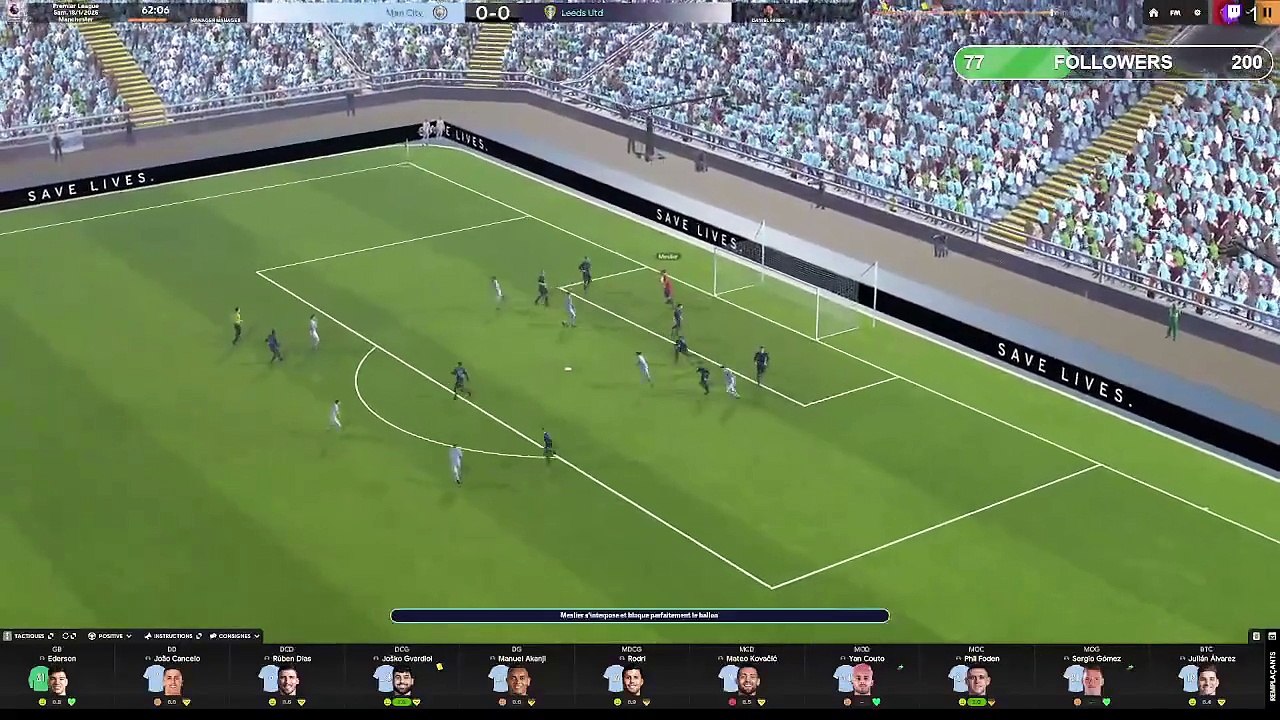 Carrière avec Manchester City Saison 2 Episode 15 là suite