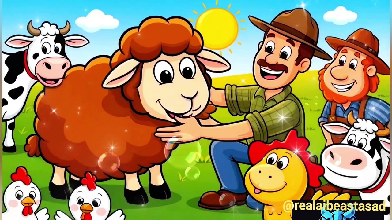 Baa Baa Black Sheep's Adventure | Fun and Educational Nursery Rhyme for Kids Extended Version 🎶🐑 3 Times Repeated