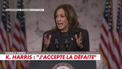 Kamala Harris : «L'important, c'est de ne jamais baisser les bras.»