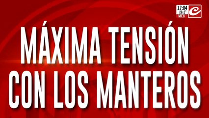 Máxima tensión con los manteros: los quieren desalojar